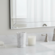 Riviera Two Compartment Toothbrush Holder