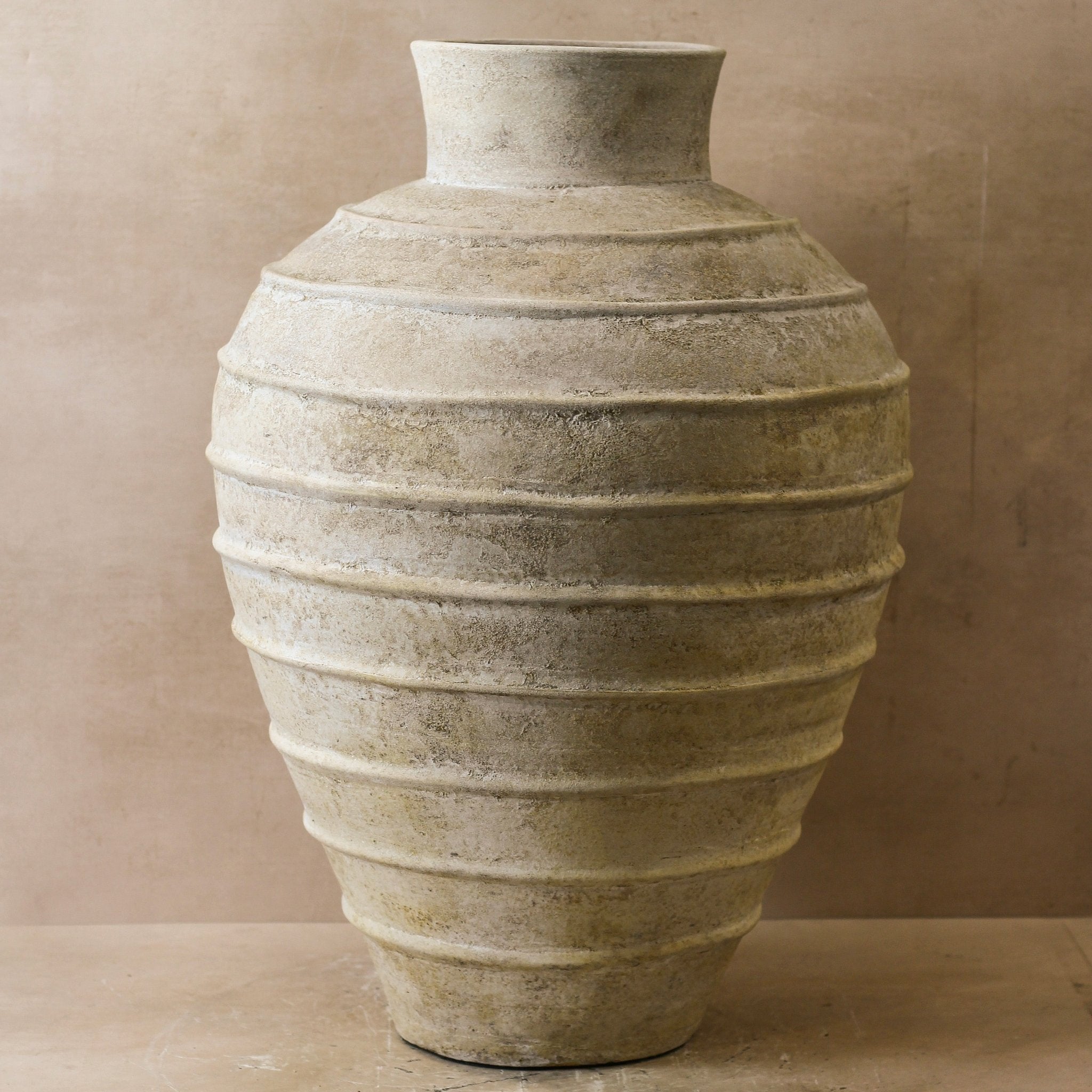 Rustic Glazed Brown Indonesian Pot No 22