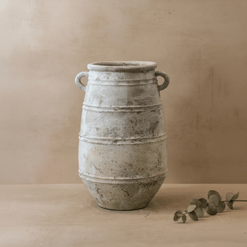 Rustic Glazed Brown Indonesian Pot No 36