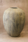 Rustic Glazed Brown XL Indonesian Pot No 32