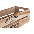 Rustic Natural Planter And Herb Crate