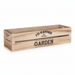 Rustic Natural Planter And Herb Crate