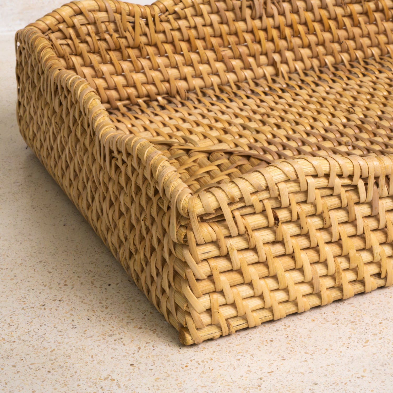 Saji Rattan Trays