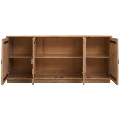 Salem 4 Door Mango Wood Sideboard
