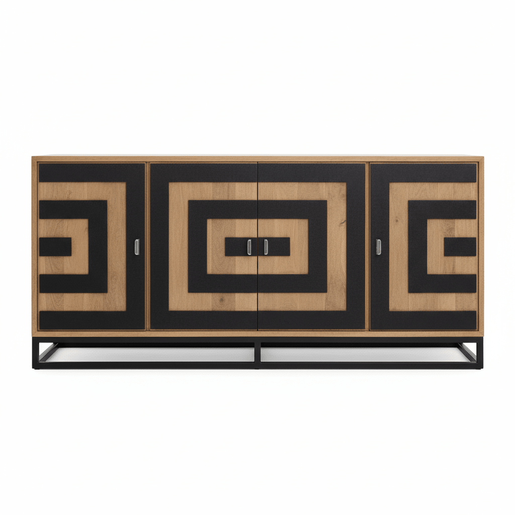 Salem 4 Door Mango Wood Sideboard