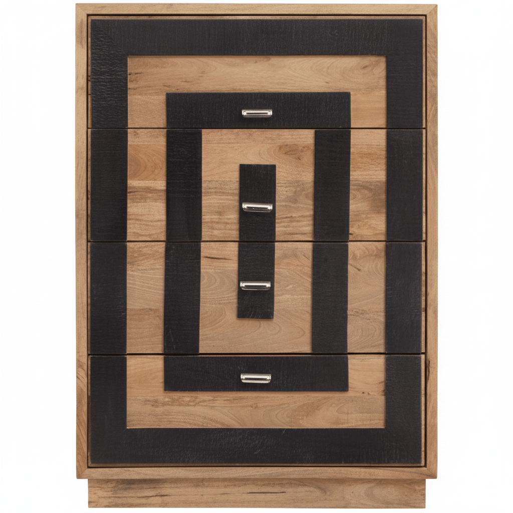 Salem Mango Wood Chest of 4 Drawers