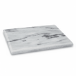 Salerno Large White Marble Rectangular Chopping and Serving Board