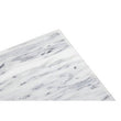 Salerno Large White Marble Rectangular Chopping and Serving Board