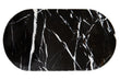 Salmo Oval Black Marble Serving Board