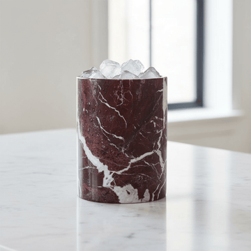 Salmo Red Marble Ice Bucket