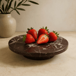 Salmo Red Marble Lazy Susan