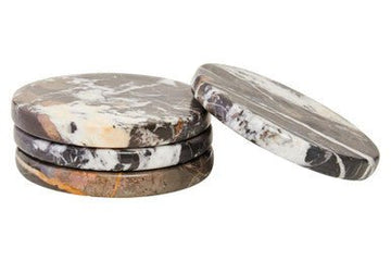 Salmo Set of 4 Marble Coasters