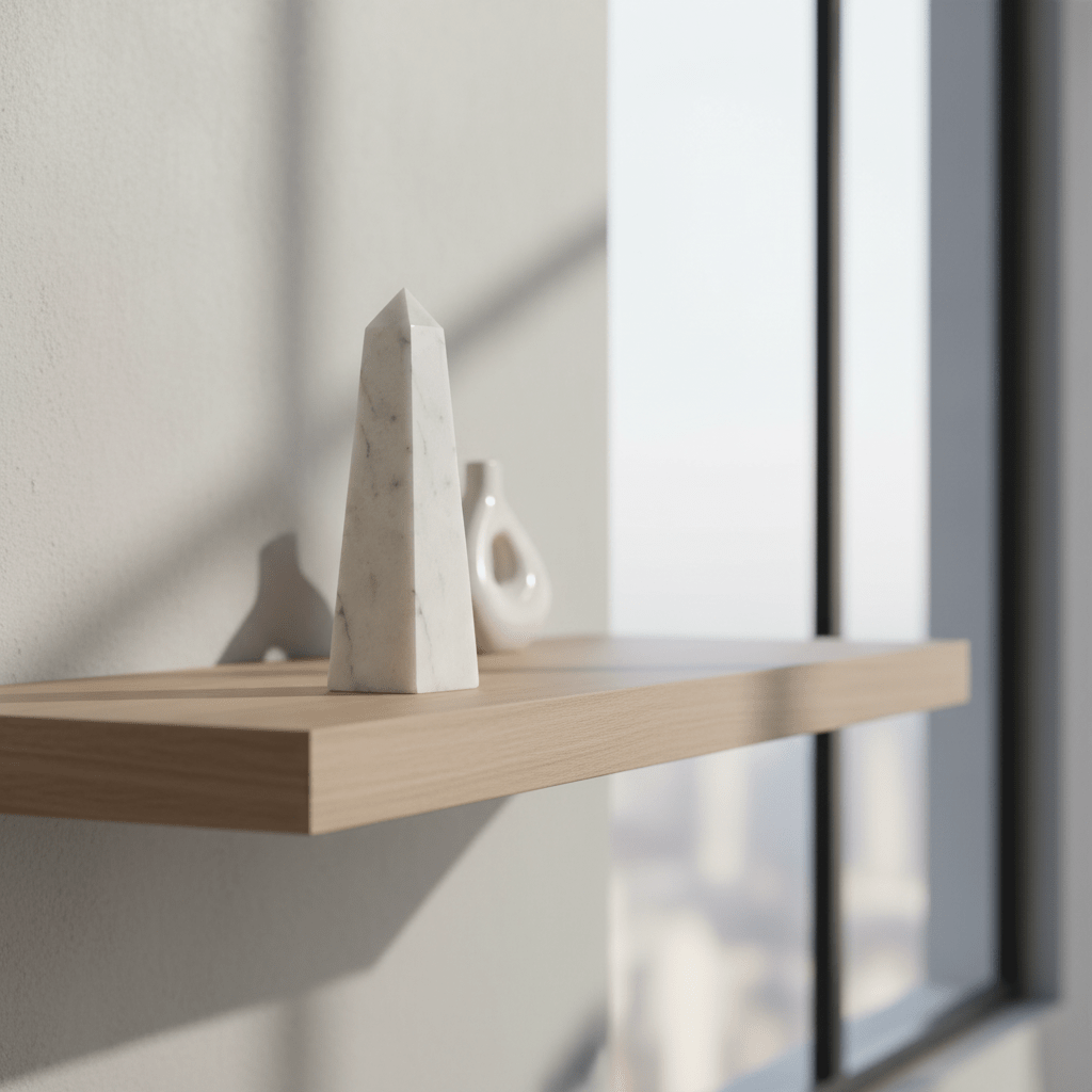 Salmo Small White Marble Obelisk