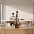 Salmo Large Red Marble Obelisk