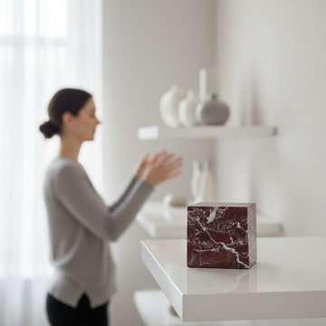 Salmo Marble Cube Ornament