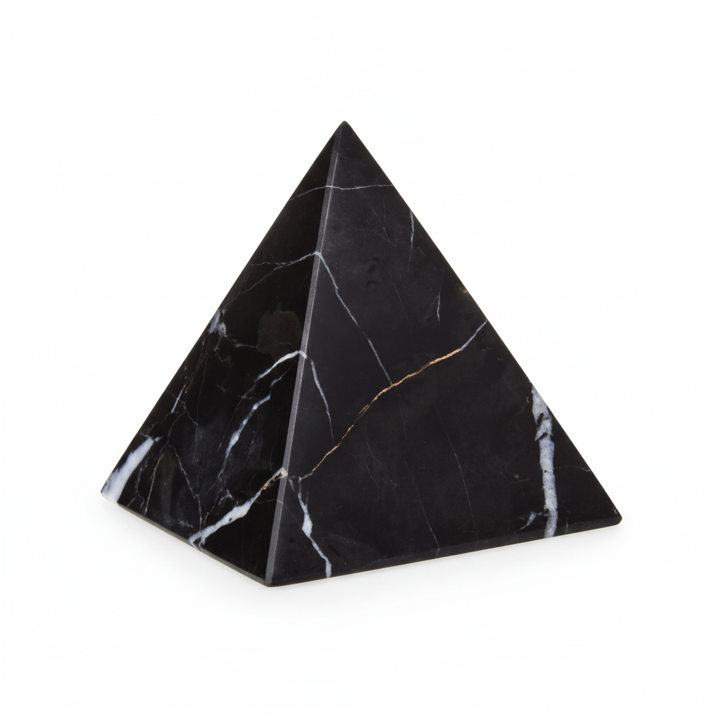 Salmo Marble Pyramid Ornament