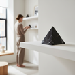 Salmo Marble Pyramid Ornament