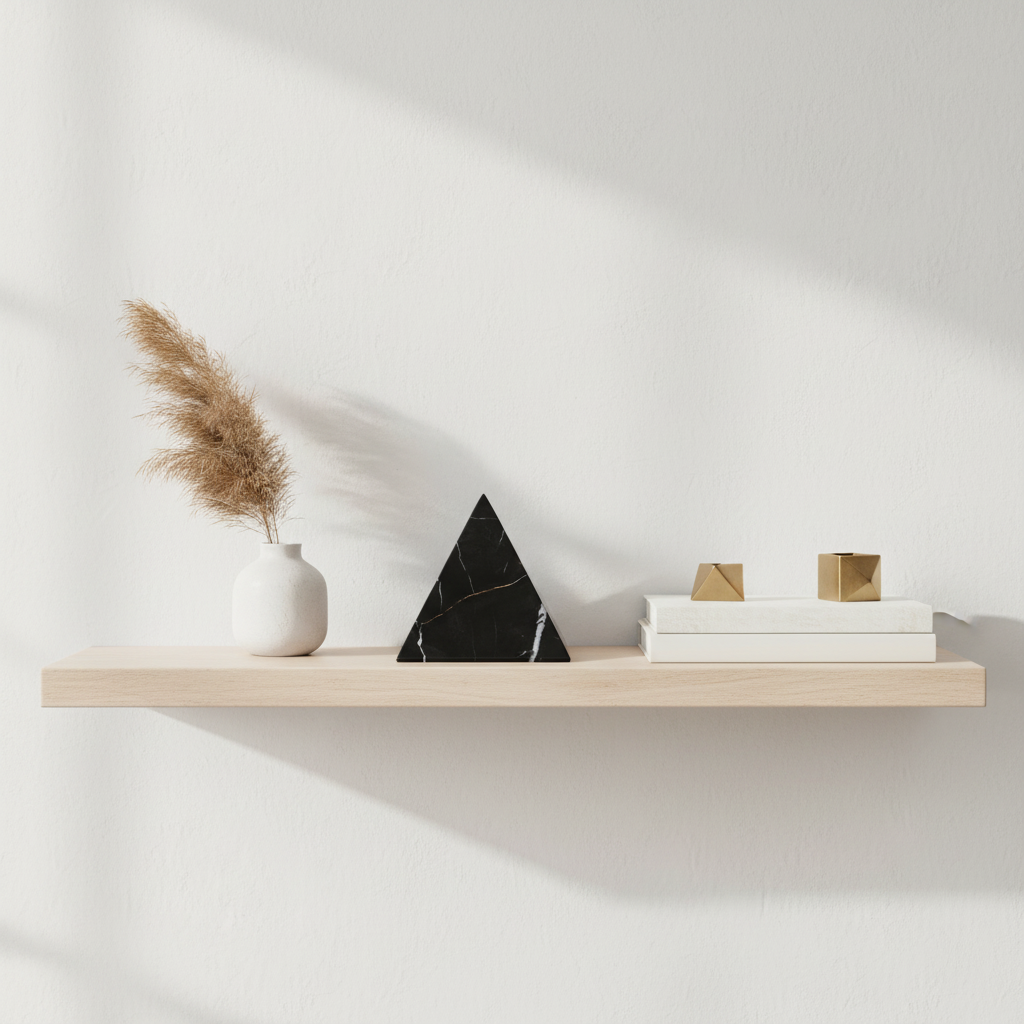 Salmo Marble Pyramid Ornament