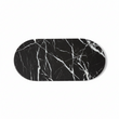 Salmo Oval Black Marble Serving Board