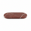 Salmo Oval Red Marble Serving Board