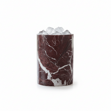Salmo Red Marble Ice Bucket