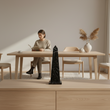 Salmo Small Black Marble Obelisk