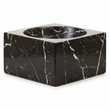 Salmo Square Black Marble Bowl