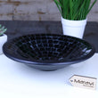 Salola Mosaic Bowl 28cm Black