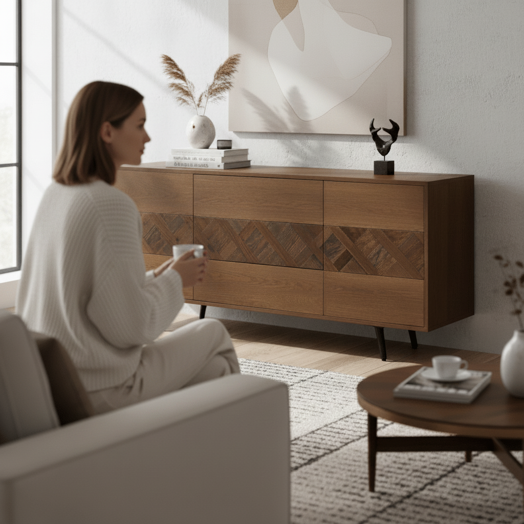 Salvar Brown Sideboard