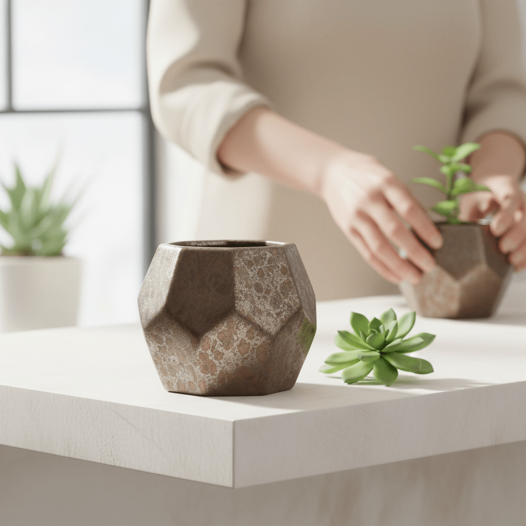 Salvo Small Ceramic Planter
