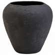 Sanai Cotton Mache Large Black Planter