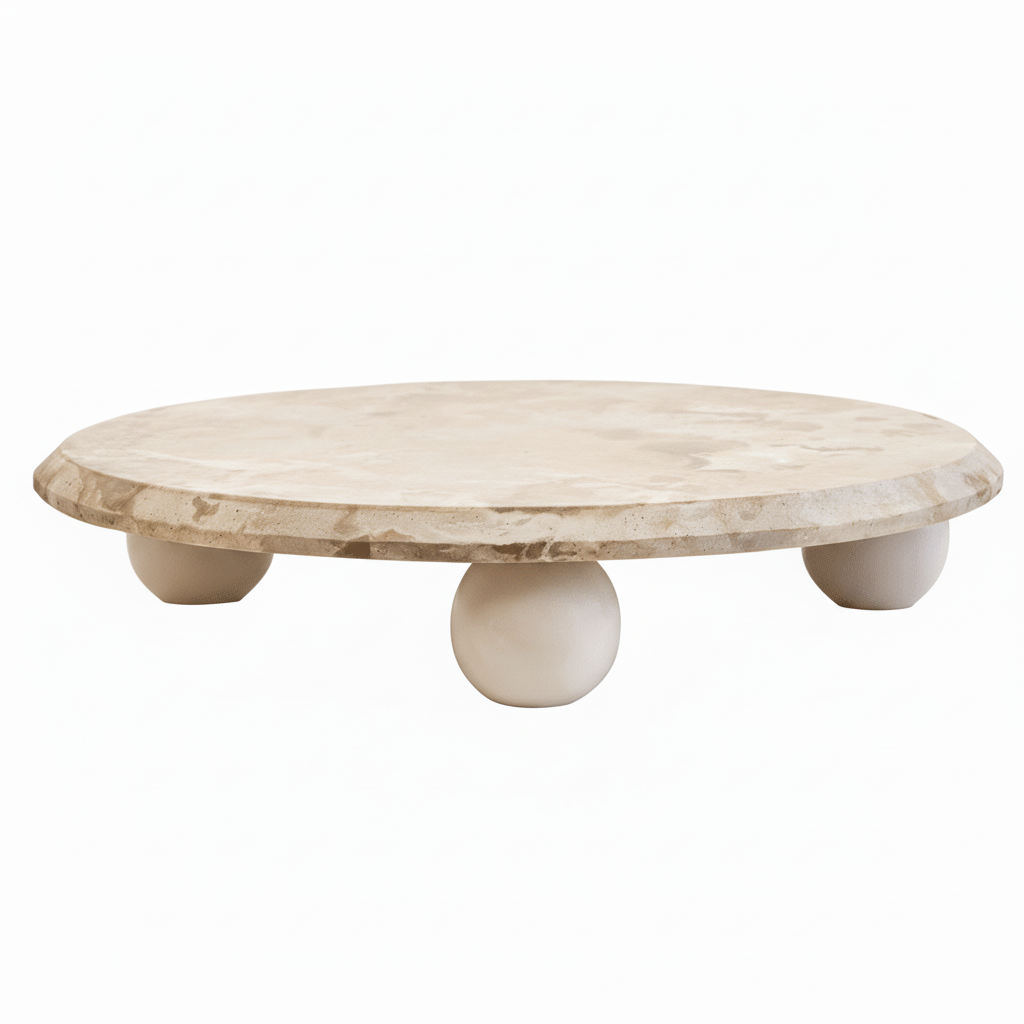 Santino Chocolate Marble Riser