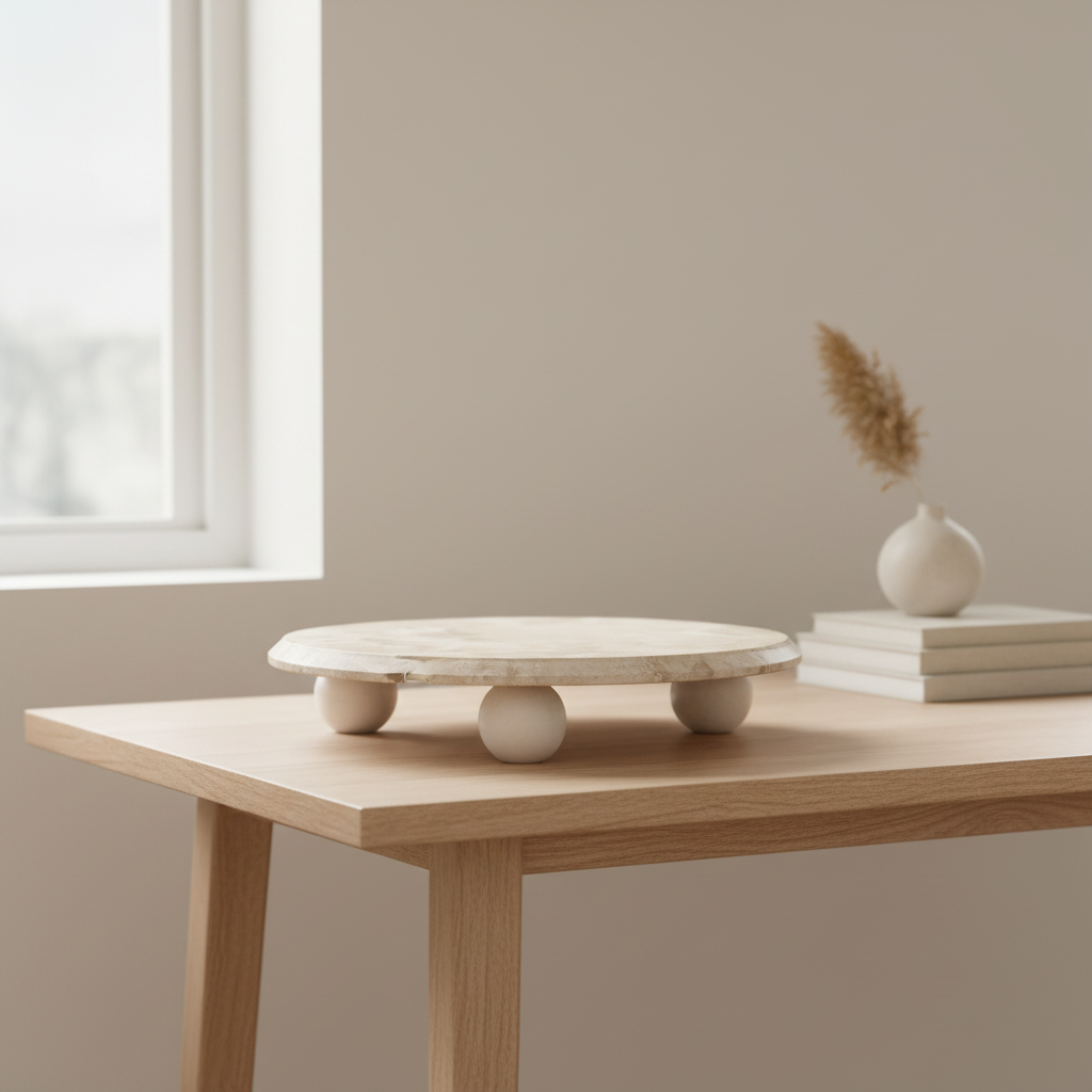 Santino Chocolate Marble Riser