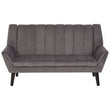 Savina 2 Seat Grey Sofa