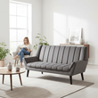 Savina 2 Seat Grey Sofa