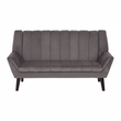 Savina 2 Seat Grey Sofa
