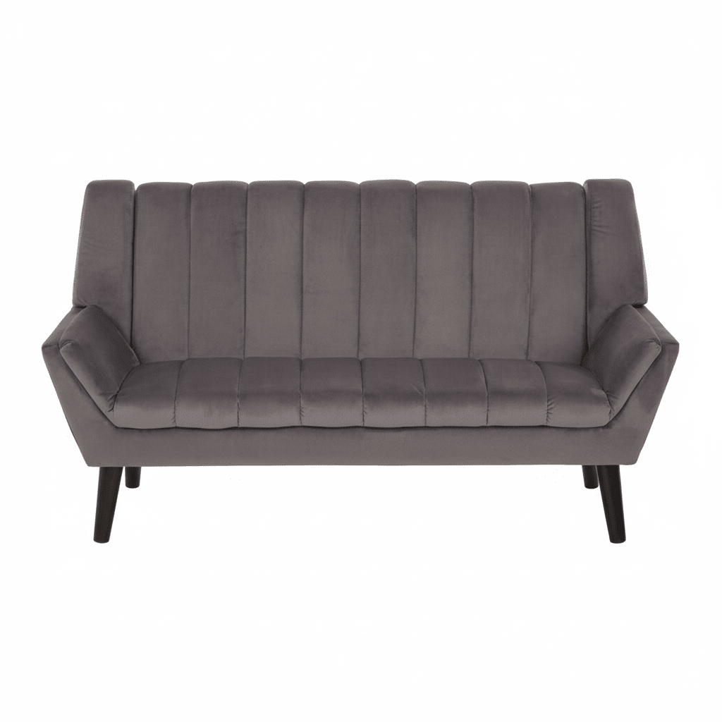 Savina 2 Seat Grey Sofa