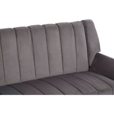 Savina 2 Seat Grey Sofa