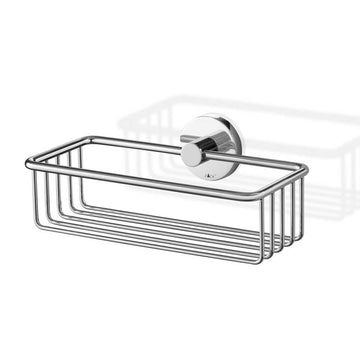 Scala Polished Stainless Steel 23.5 cm Shower Basket 40084