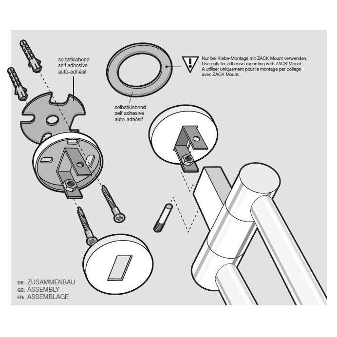 Scala Polished Stainless Steel 46.5cm Swivelling Towel Rail - Premium Rotating Luxury