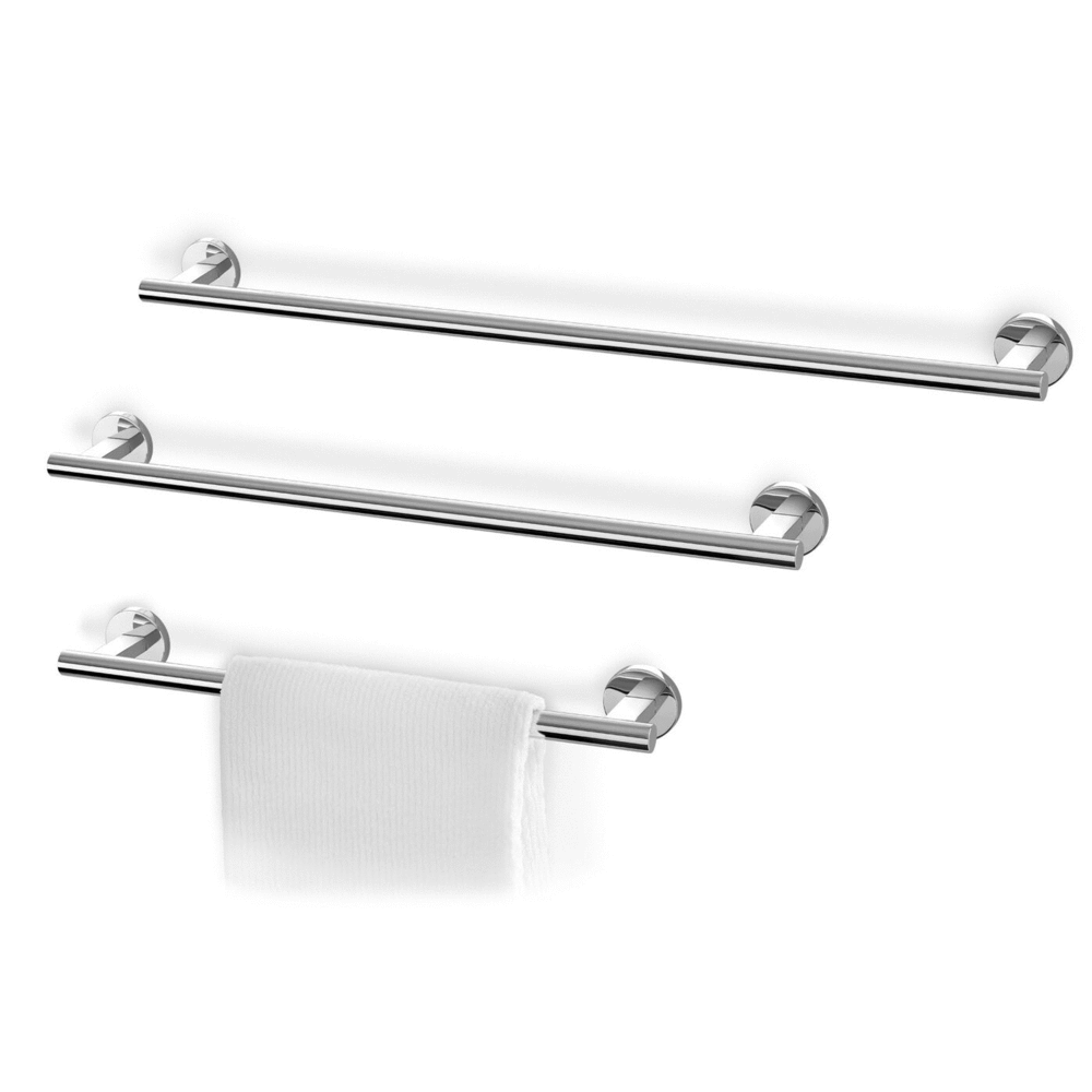 Scala Polished Stainless Steel 60cm Towel Rail - Premium Bathroom Luxury