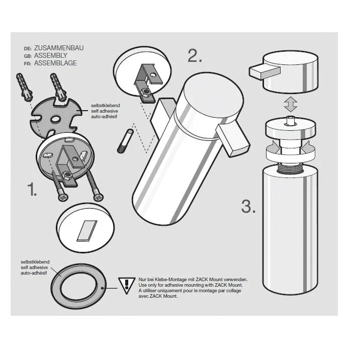 Scala Polished Stainless Steel Soap Dispenser