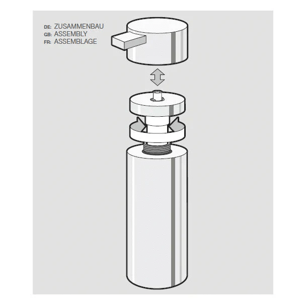 Scala Polished Stainless Steel Soap Dispenser