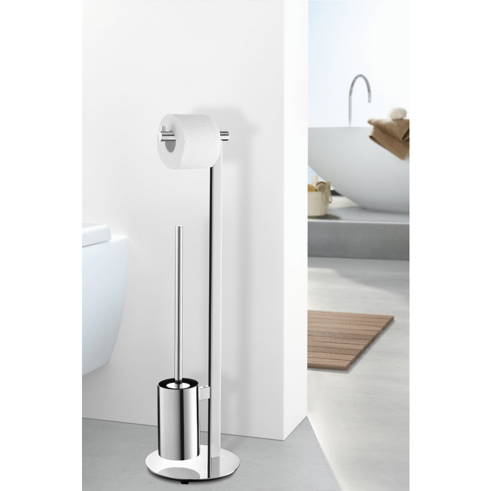 Scala Polished Stainless Steel Toilet Butler 40088