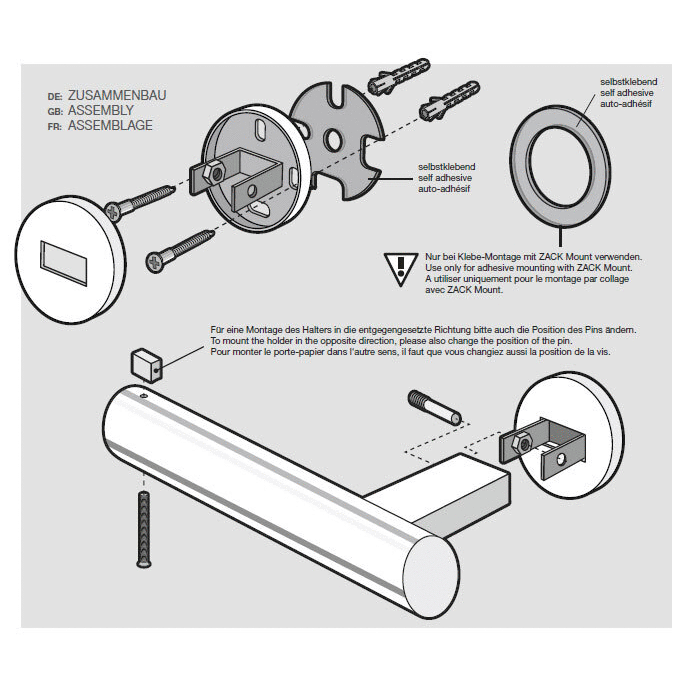 Scala Polished Stainless Steel Toilet Roll Holder - Premium Minimalist Design
