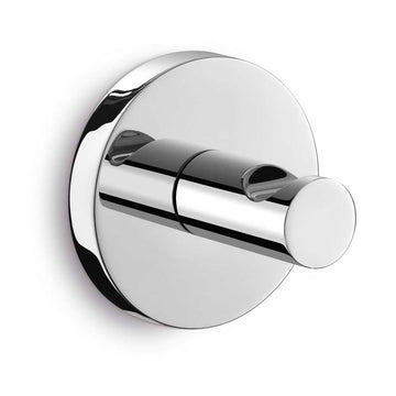 Scala Polished Stainless Steel Towel Hook - Premium Bathroom Organisation
