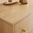 Scandinavian Light Oak Oslo Chest of 3 Drawers