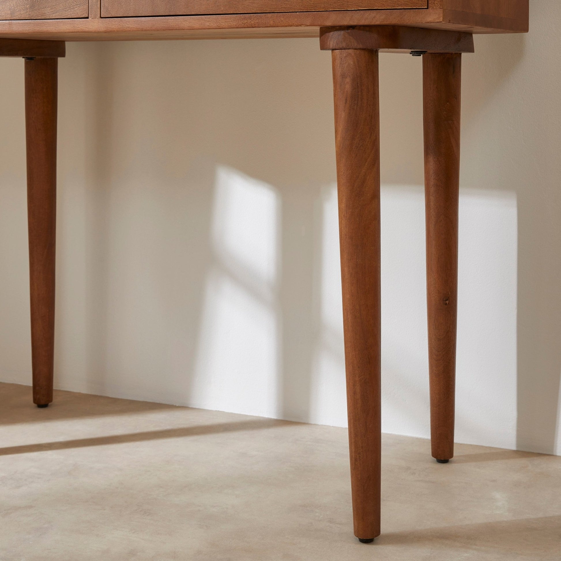 Scandinavian Walnut Oslo Console, Dressing Table, and Desk
