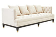 Sefira 3 Seat Viola Sand Fabric Sofa