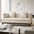 Sefira 2 Seat Ivory Fabric Sofa